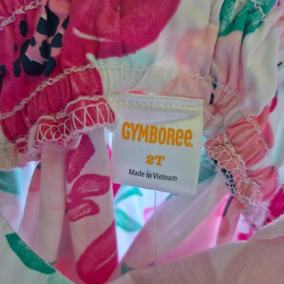 NWT Gymboree Pink Floral Sundress and Panty Set - Picture 8 of 12